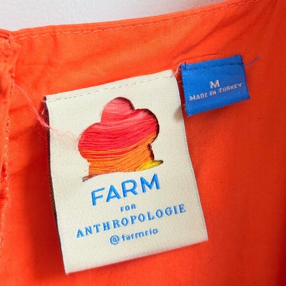 FARM Rio Tiered Colorblock Maxi‎ Dress Paris Summer Rainbow Sundress Blogger Fav - Picture 8 of 11